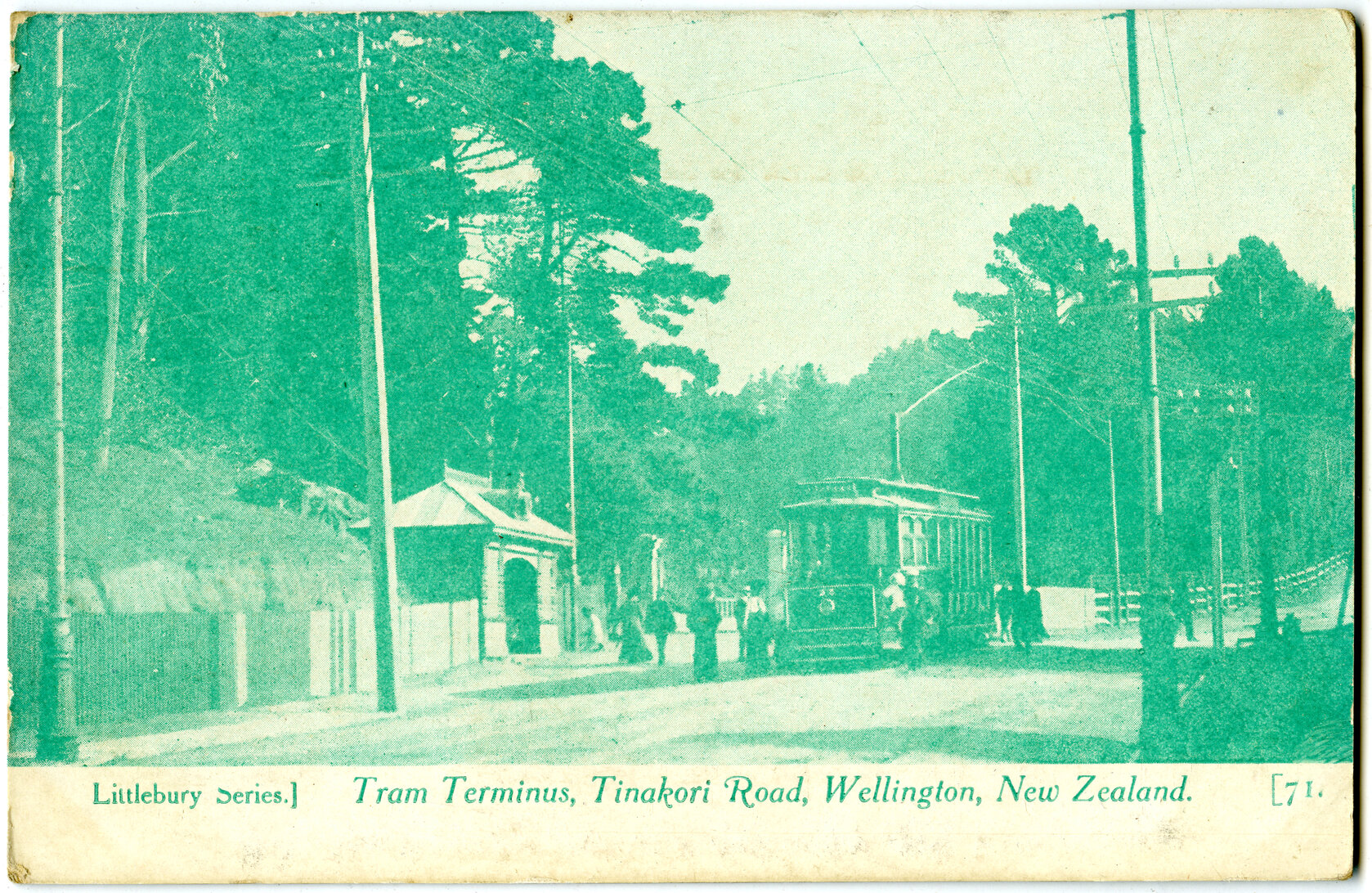 Tram Terminus, Tinakori Road, Wellington, New Zealand