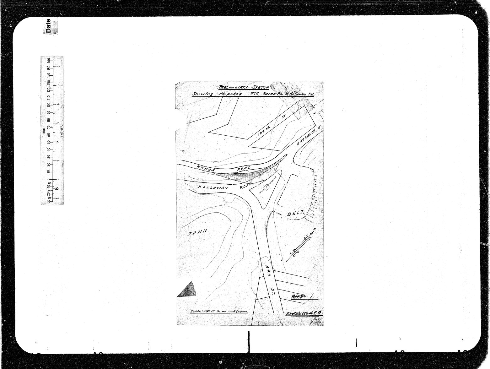 Raroa Road &amp; Holloway Road Proposed Fill