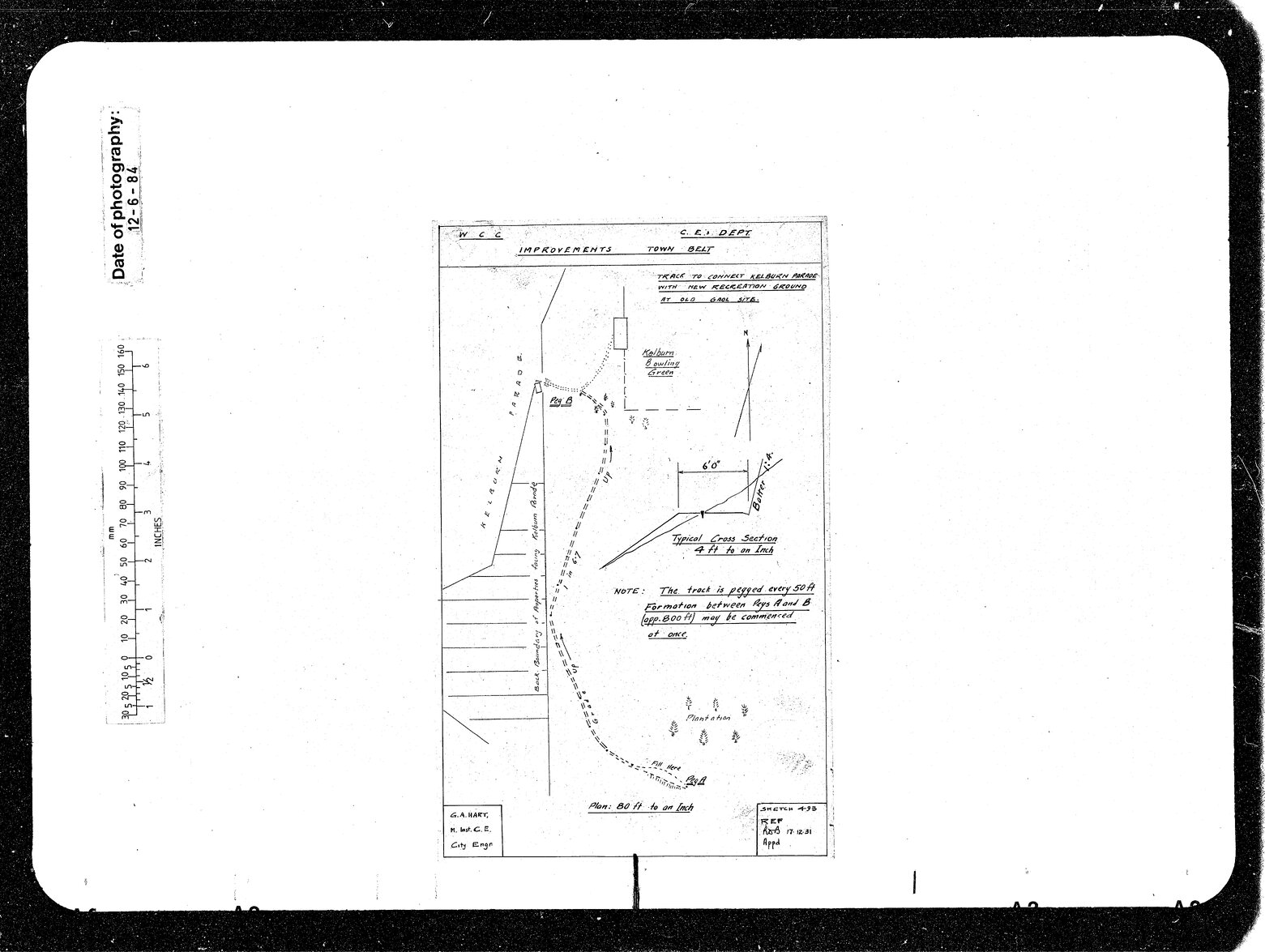 Kelburn Parade &amp; The Terrace, Access Path