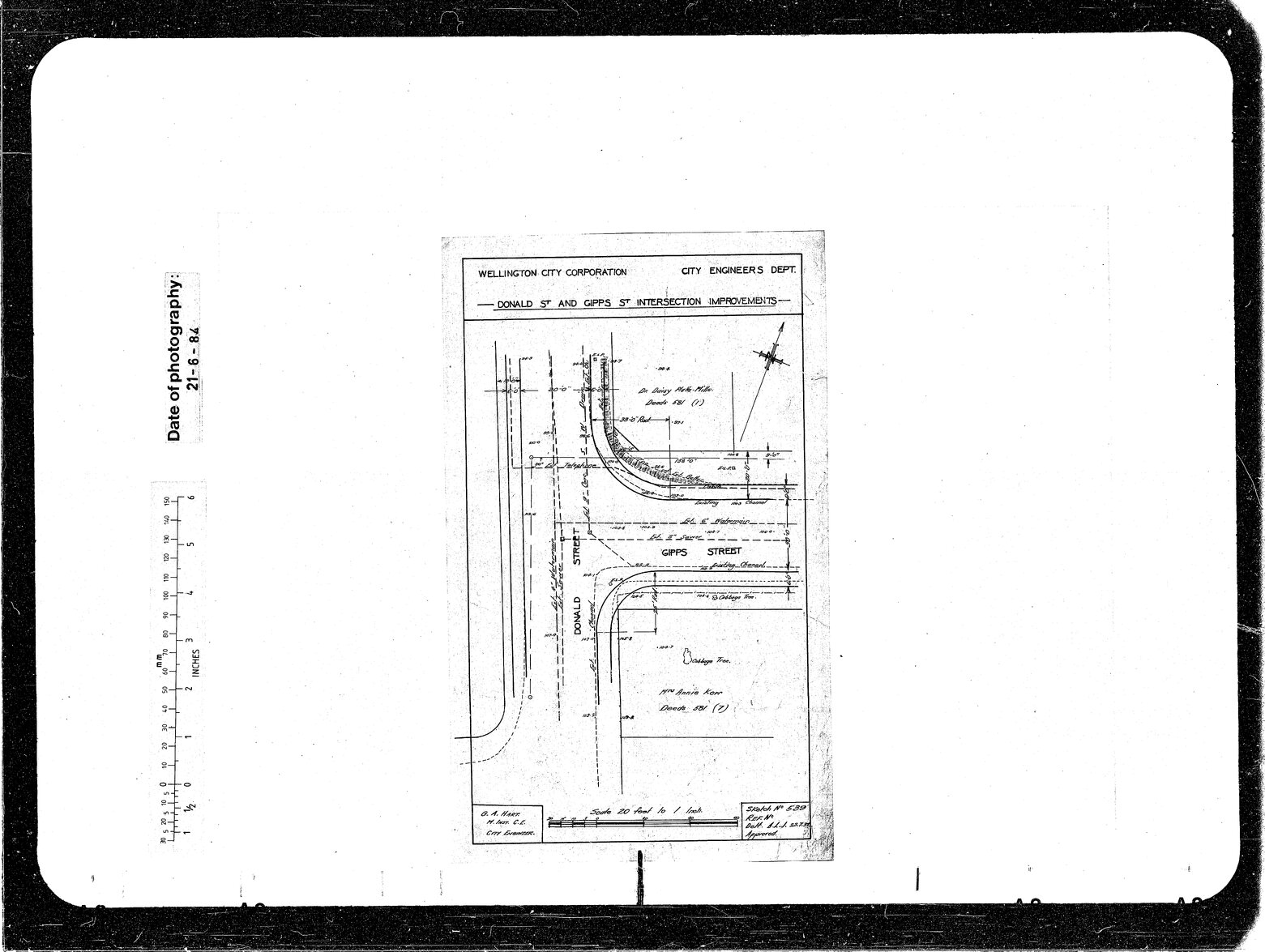 Donald Street &amp; Gipps Street Intersection Improvements