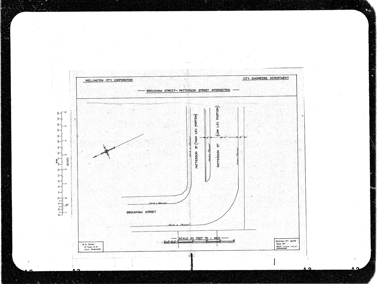 Brougham Street, Paterson Street Intersection