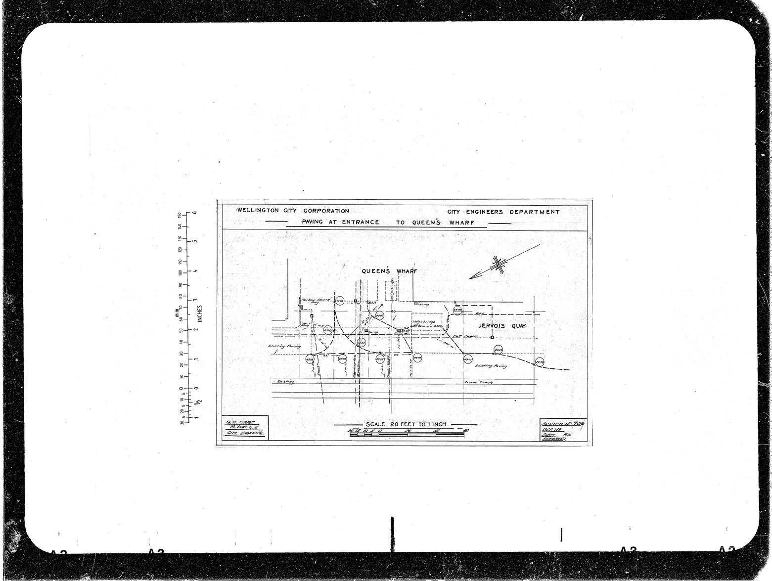 Jervois Quay, Queens Wharf Paving