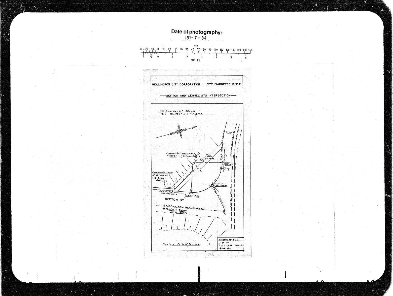 Sefton Street, Lennel Street, Intersection