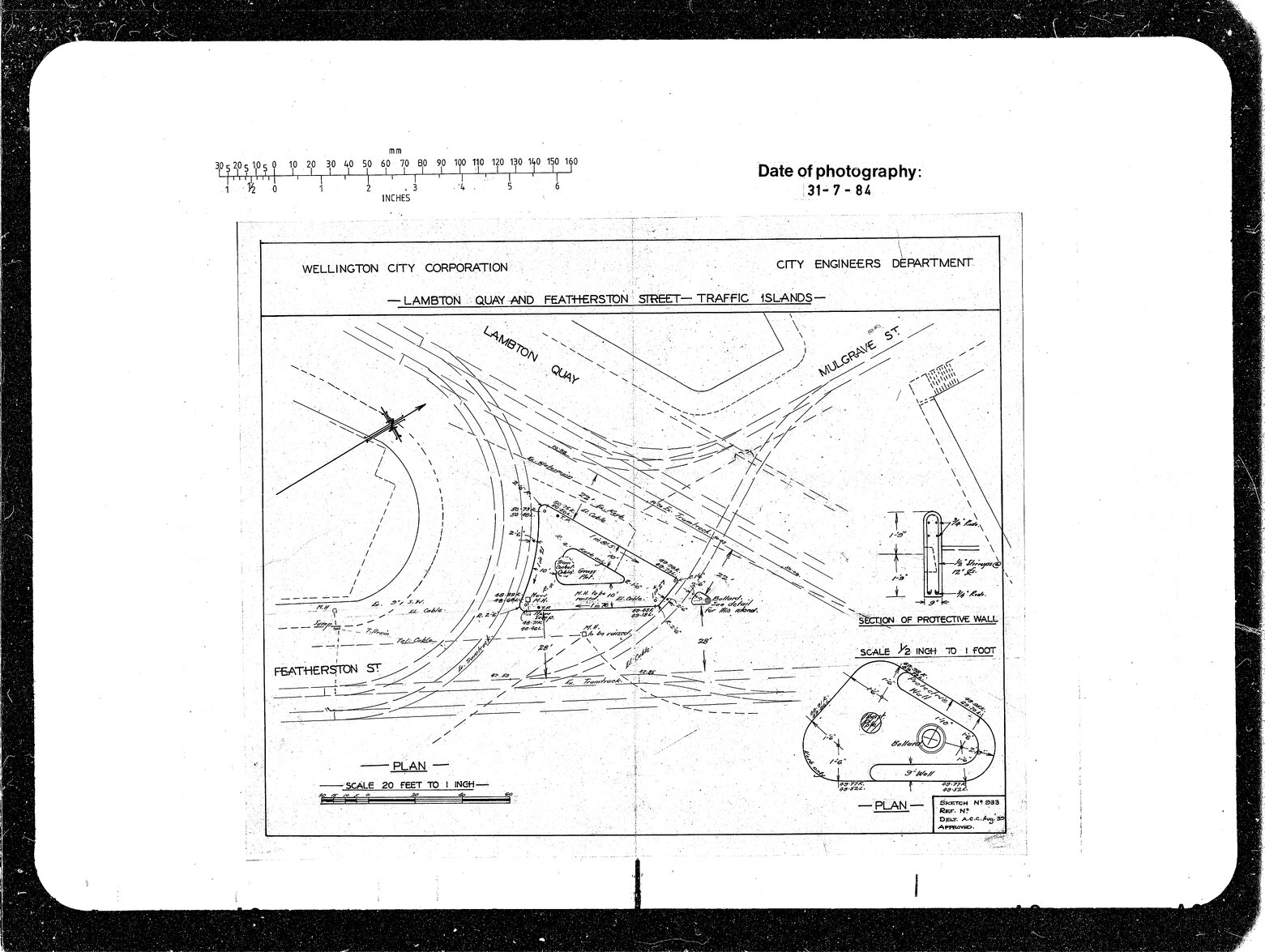 Lambton Quay, Featherston Street, Islands