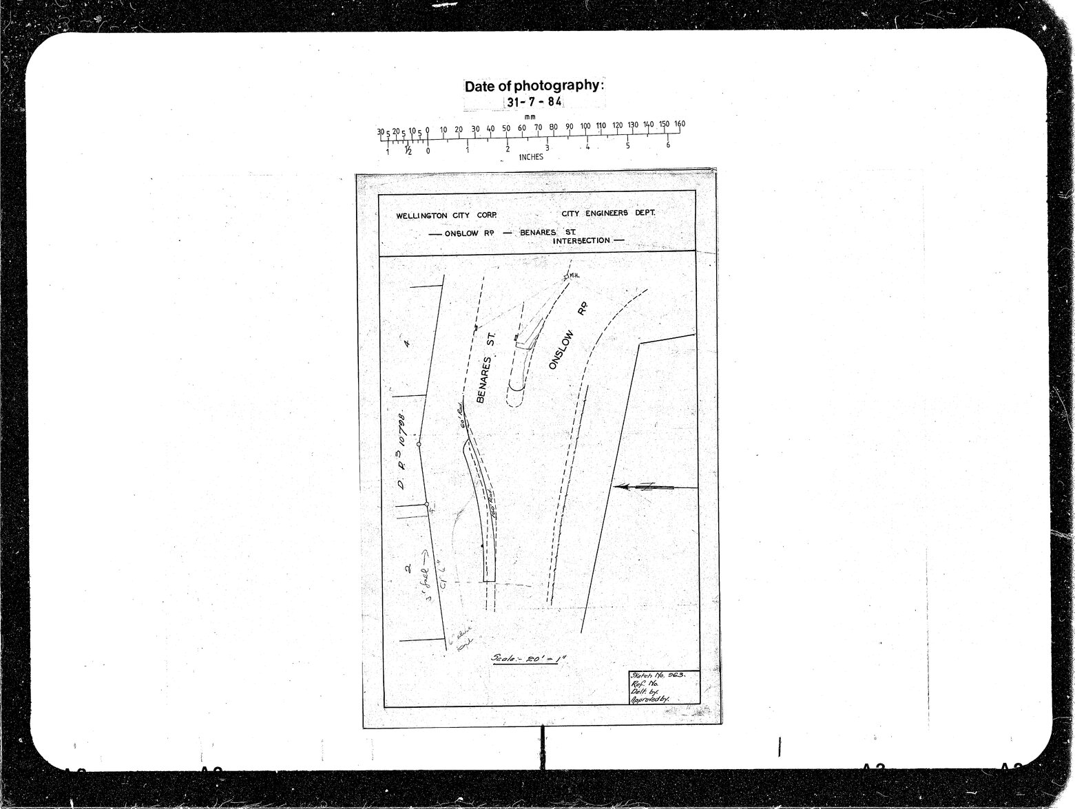 Onslow Road, Benares Street Intersection