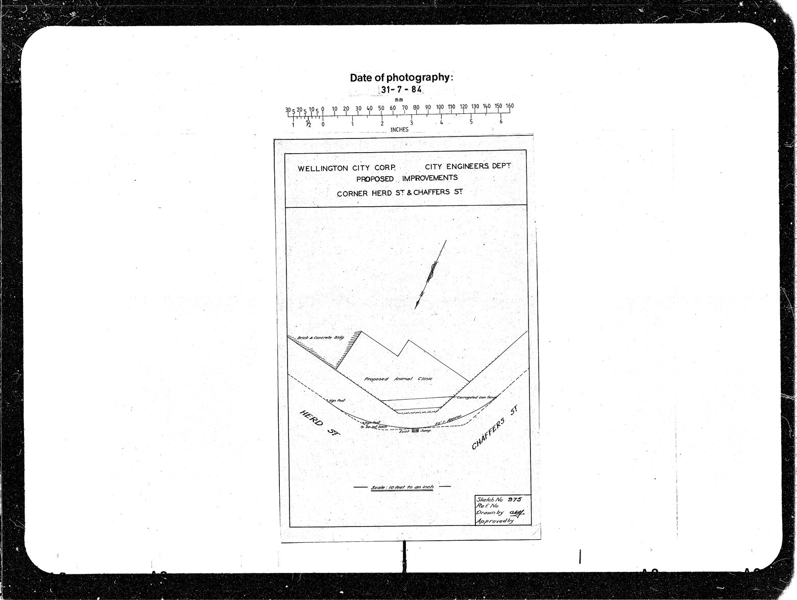 Proposed Improvements, Herd Street &amp; Chaffers Street
