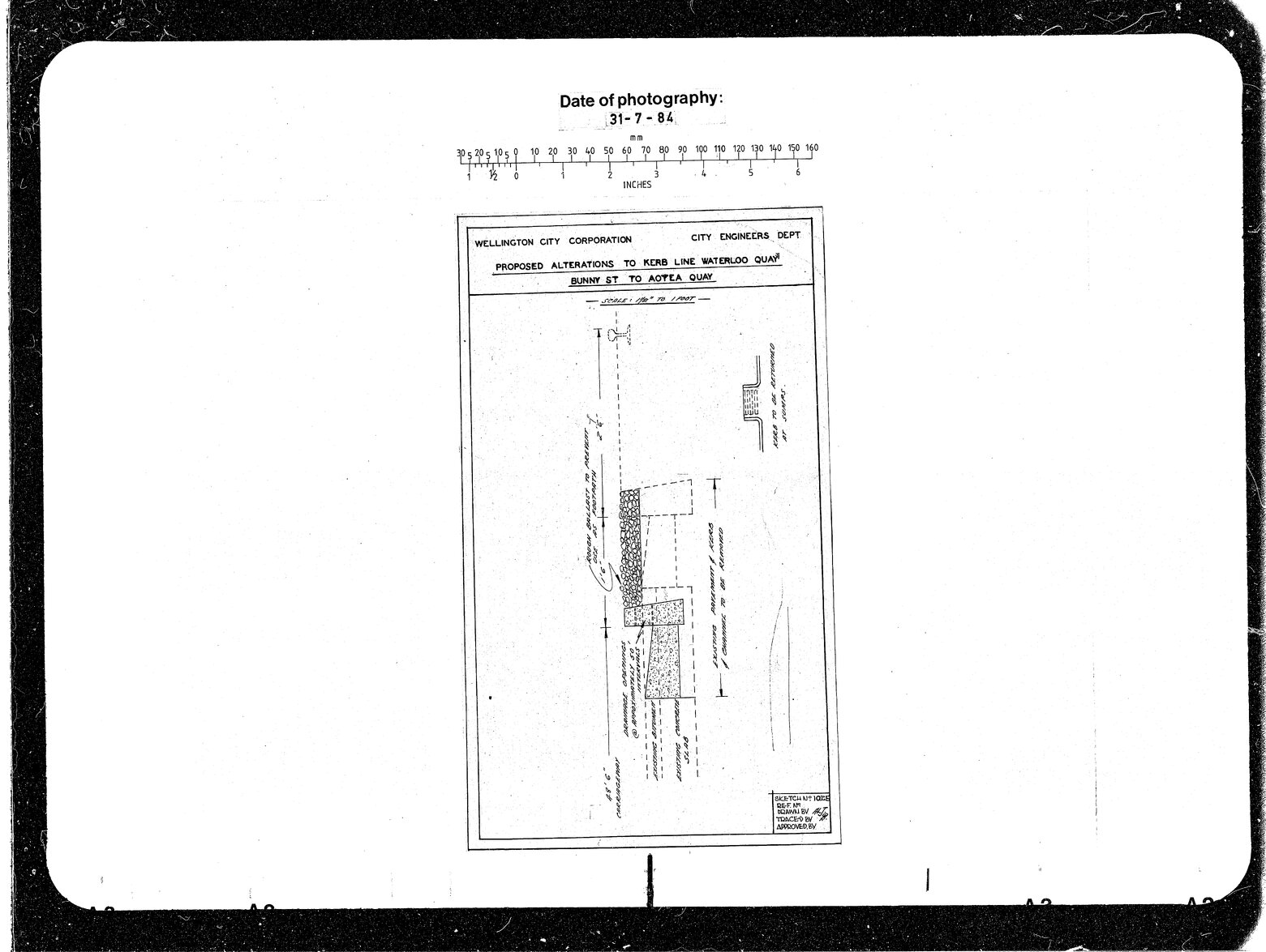 Alterations to Kerb between Bunny Street &amp; Aotea Quay in Waterloo Quay