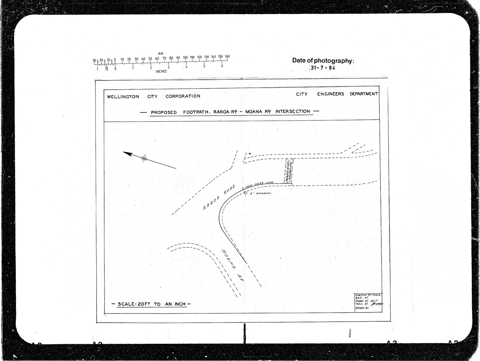 Proposed Footpath Intersection, Raroa Road, Moana Road