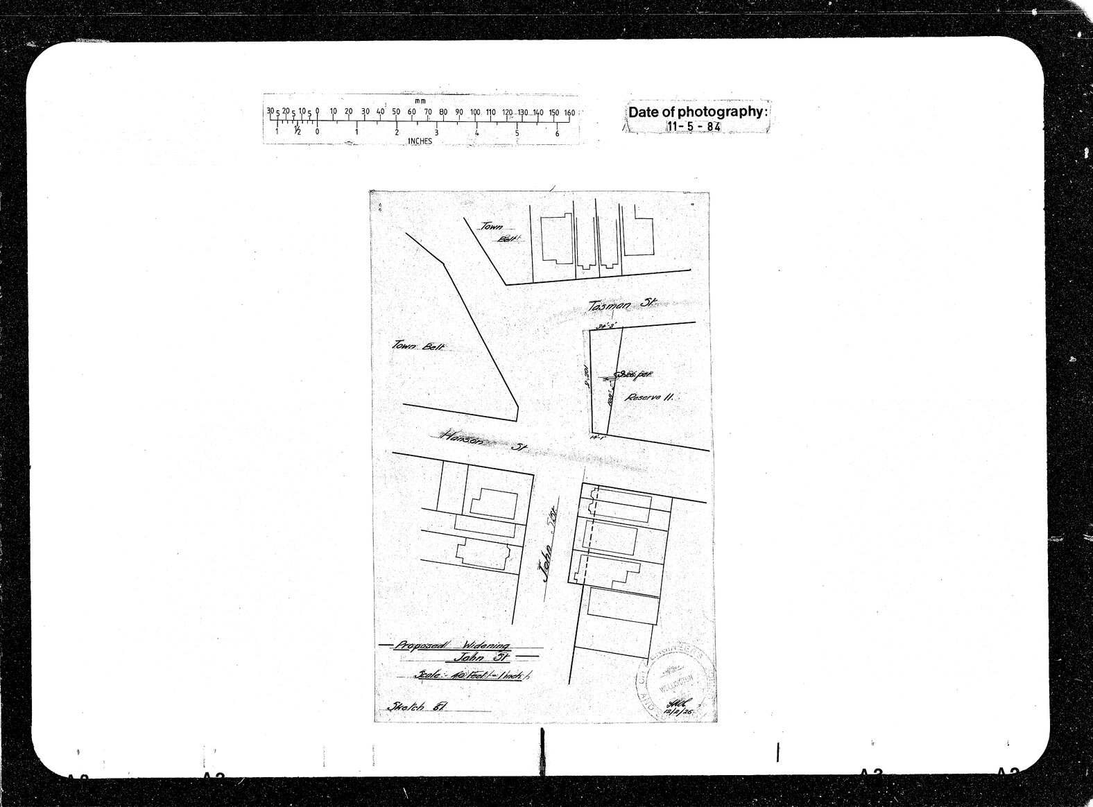 John Street, proposed Widening