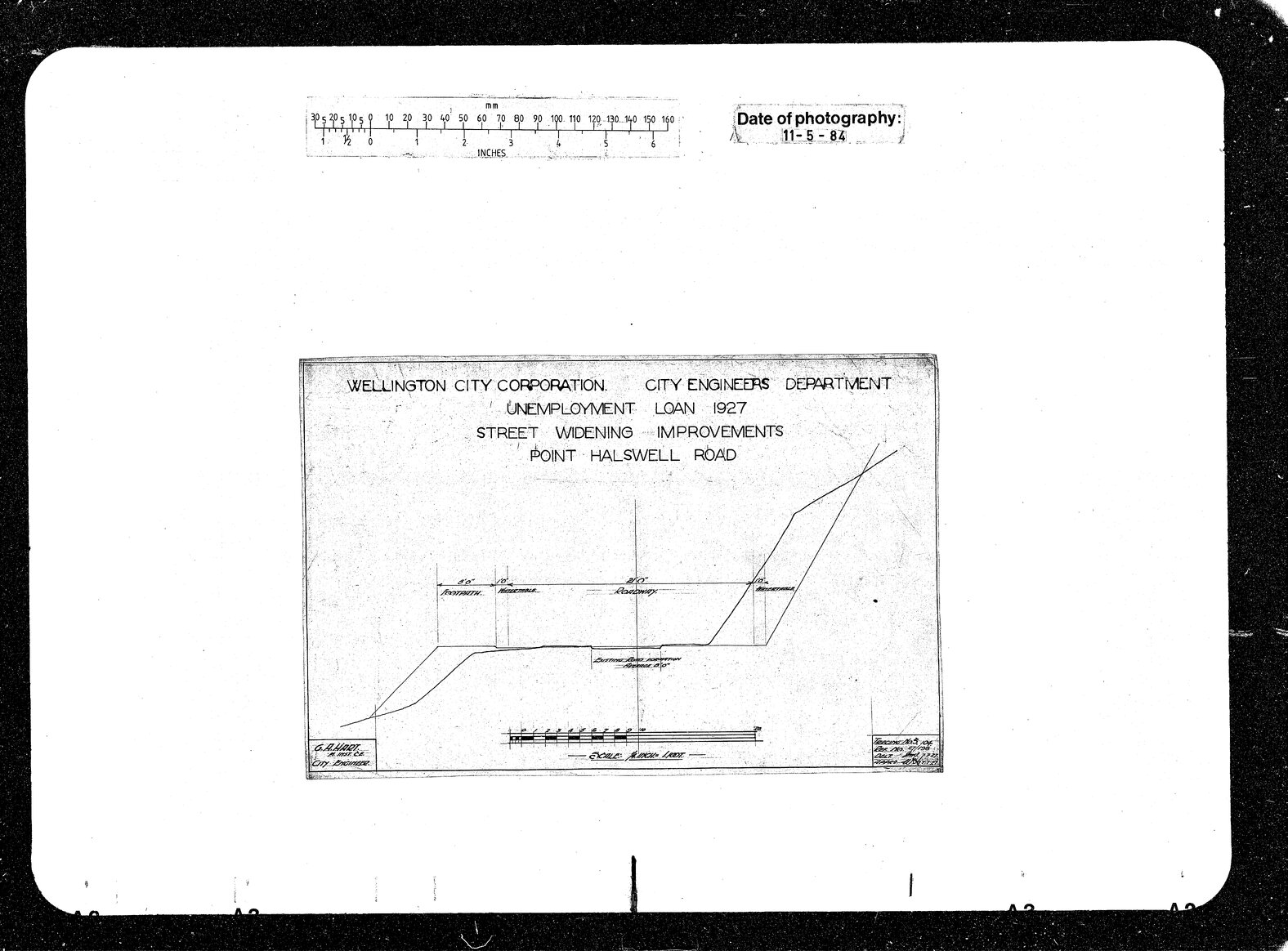 Loan Proposals 1927, Point Halswell Road Improvements