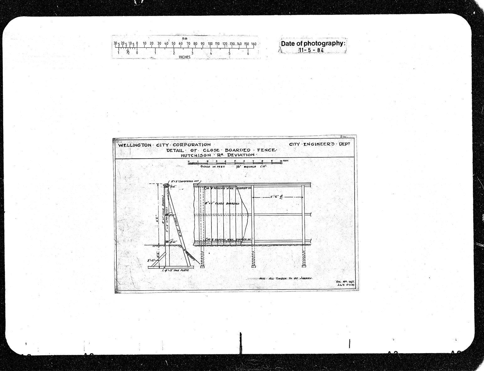 Hutchison Road, Close Boarded Fence