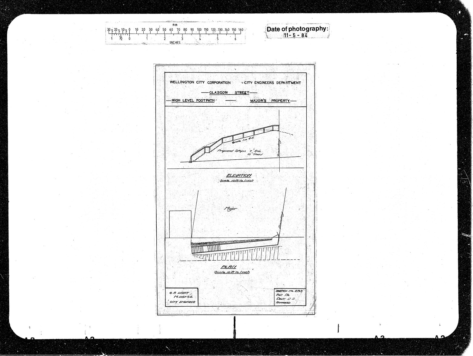 Glasgow Street, Access to Mrs Major's Property