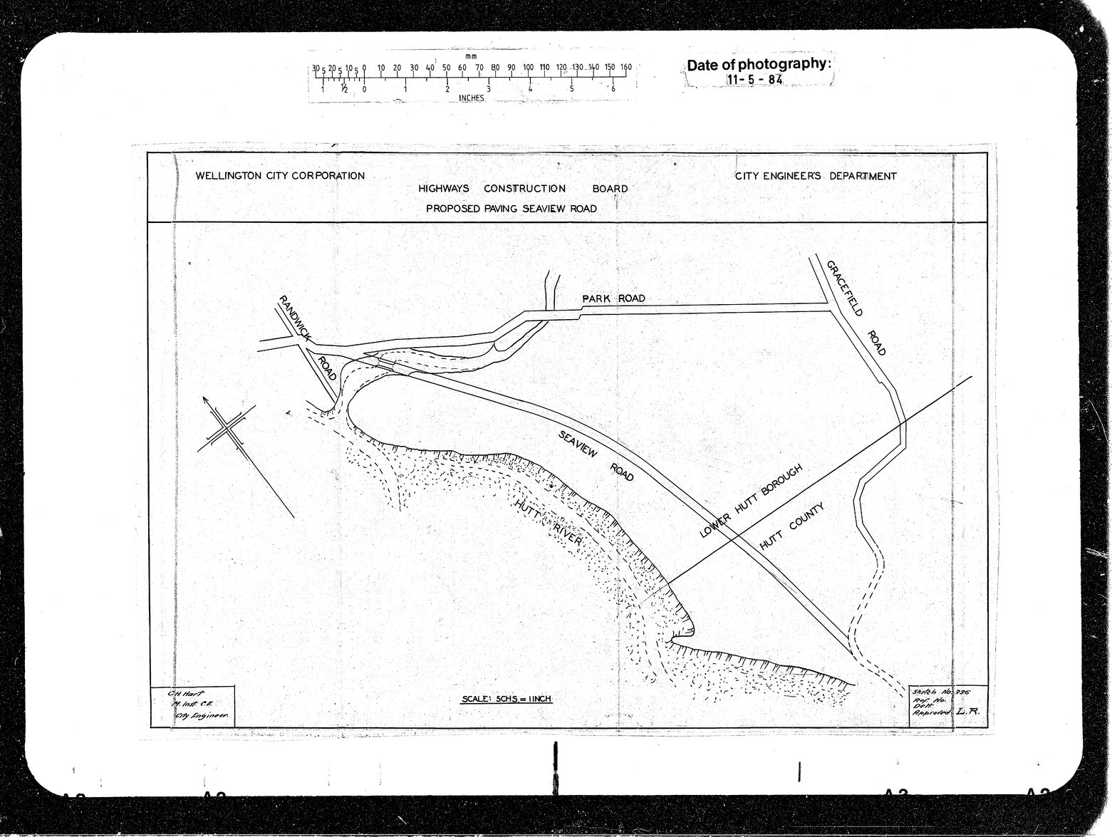 Seaview Road Paving, City &amp; Suburban Highways Board