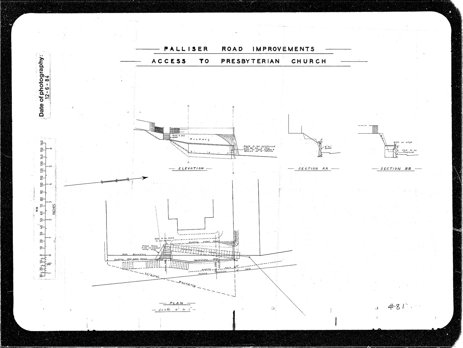 Palliser Road Improvements, Access to Presbyterian Church
