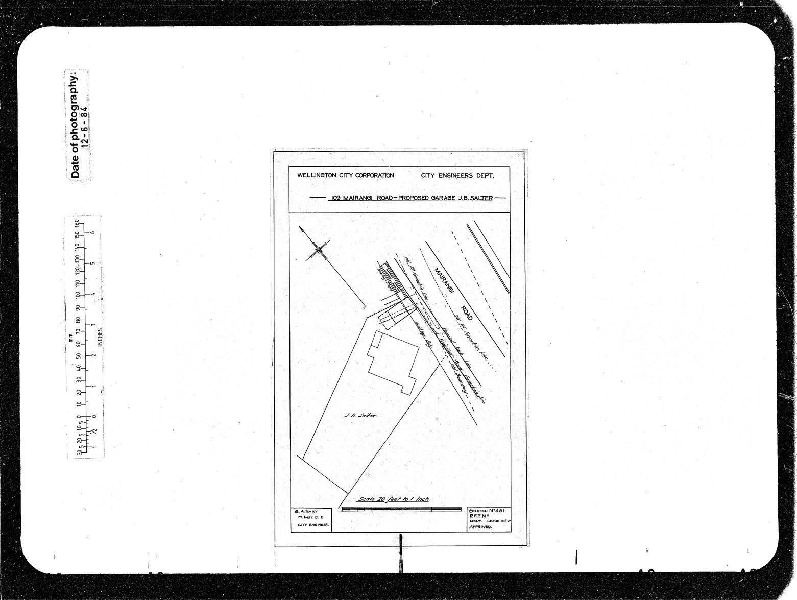 Wade Street Extension, Salter's Property