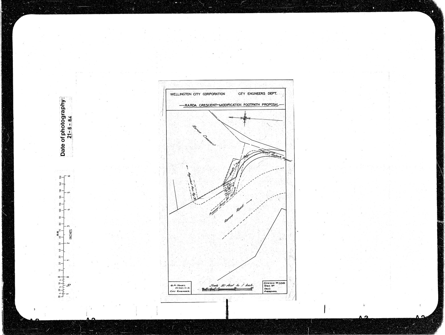 Raroa Road, Footpath Modification