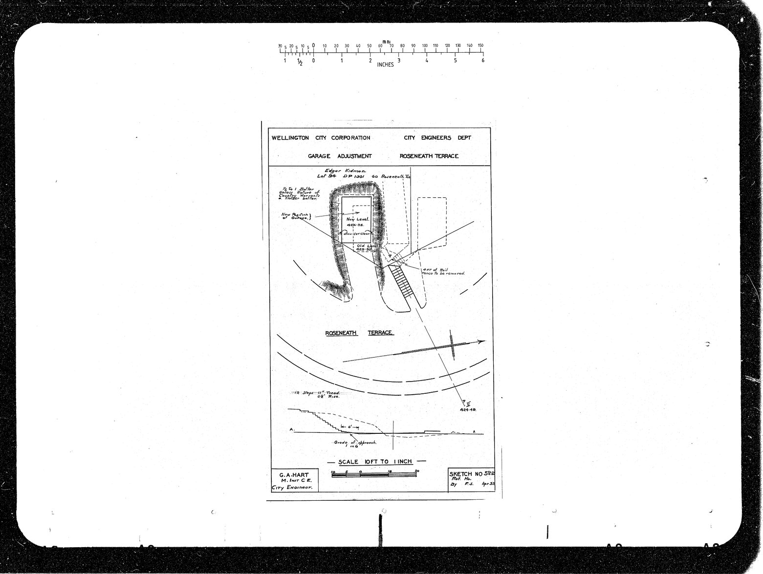 Roseneath Terrace Garage Adjustment, E Kidman