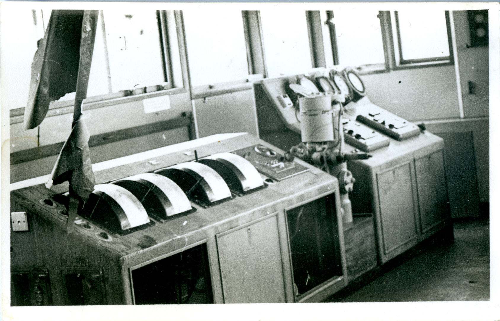 View of TEV Wahine control panel