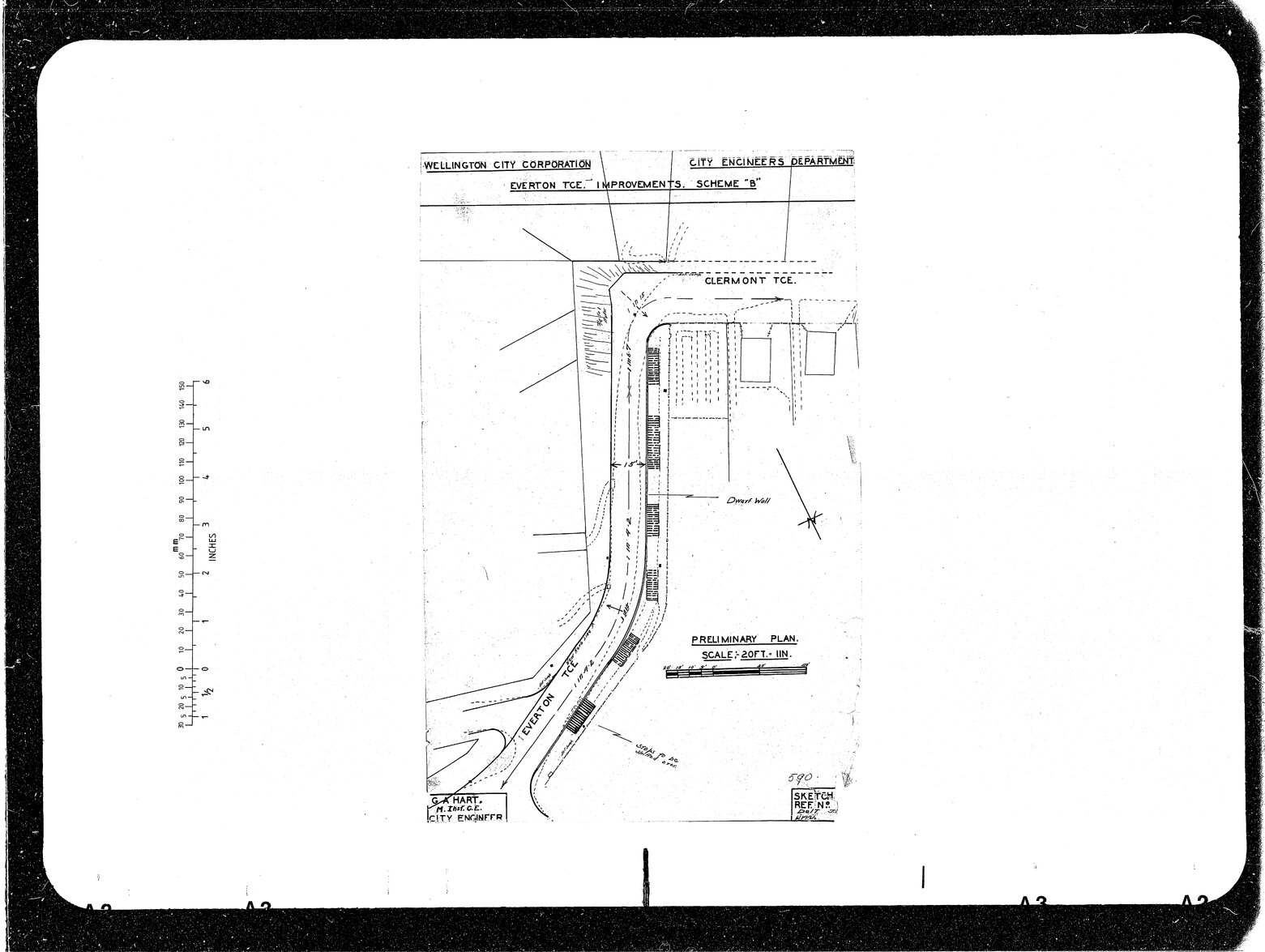Everton Terrace Improvements, Scheme 'B'