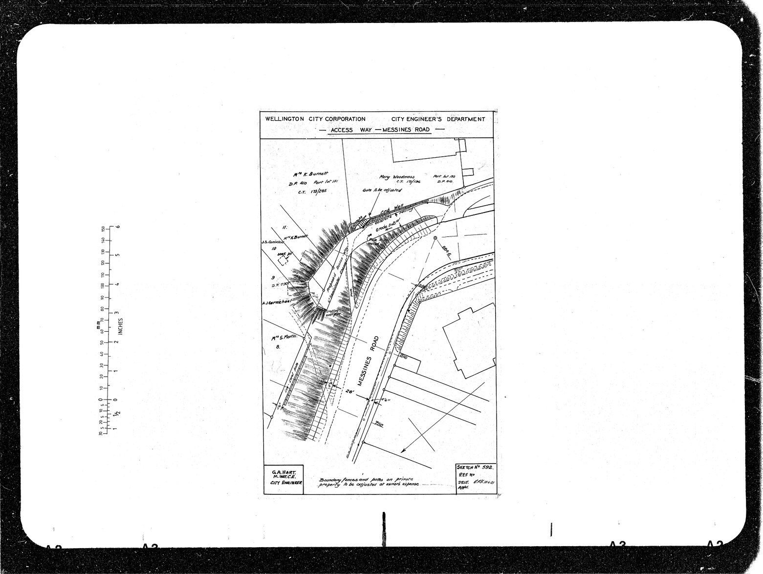 Messines Road Improvements, Access Way, Carmichael &amp; Others