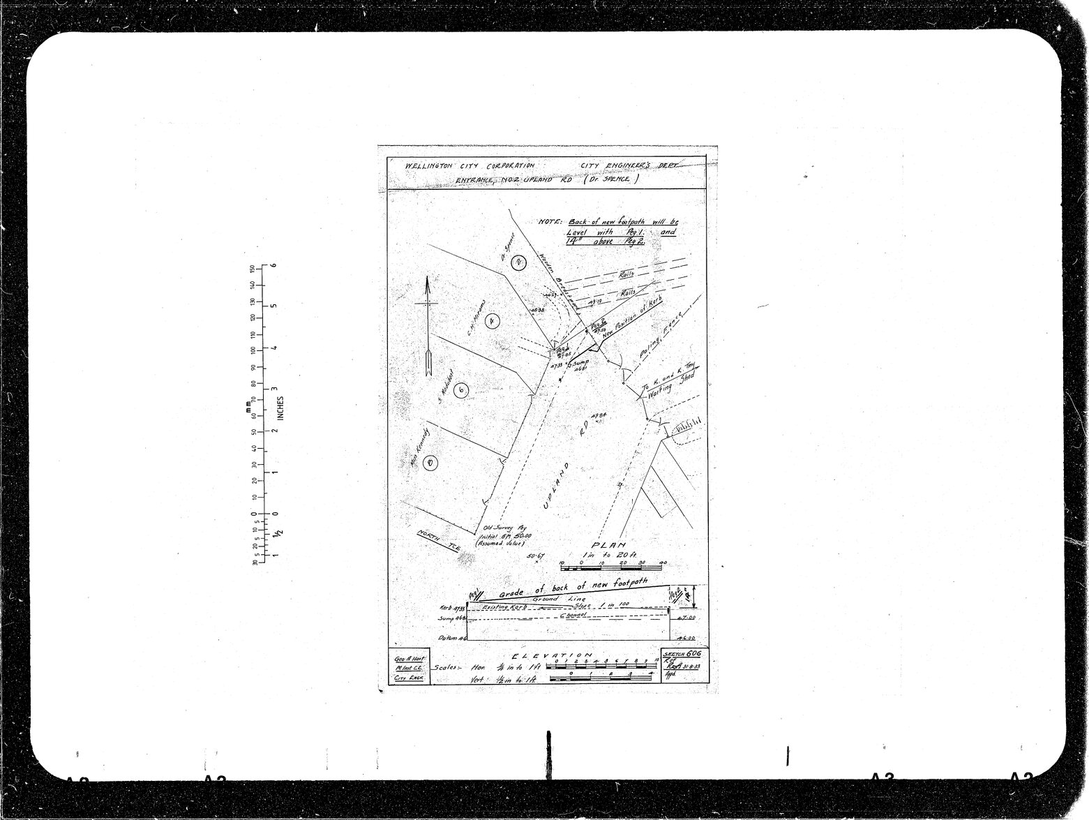 Upland Road Garage, Dr Spence