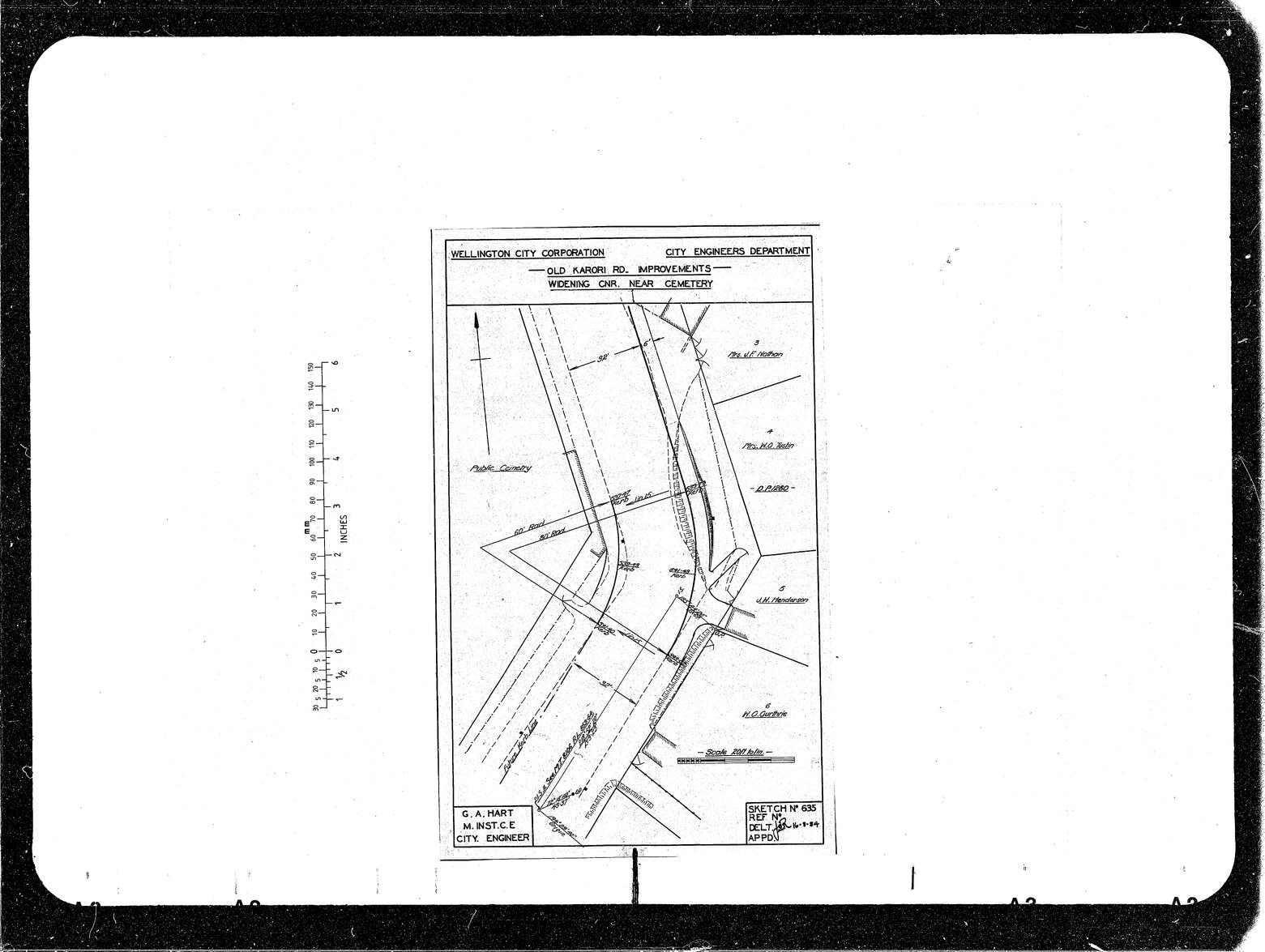 Old Karori Road Improvements, Sniping Corner