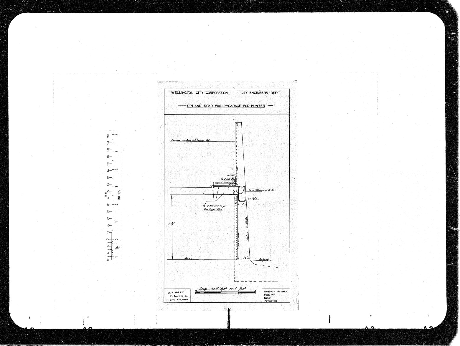 Upland Road, Garage for Hunter