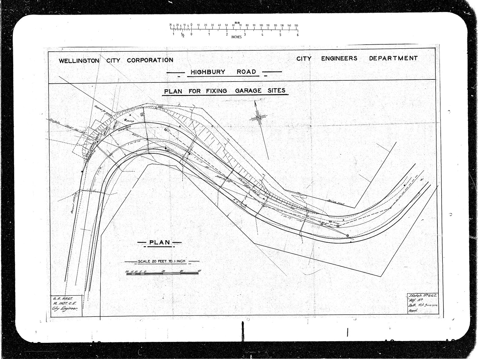 Highbury Road, Plan