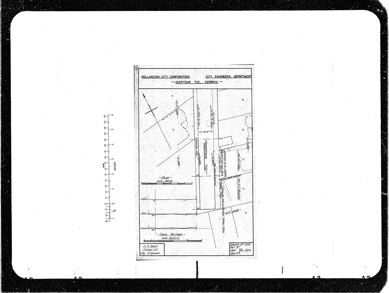 Overtoun Terrace, Kerbing