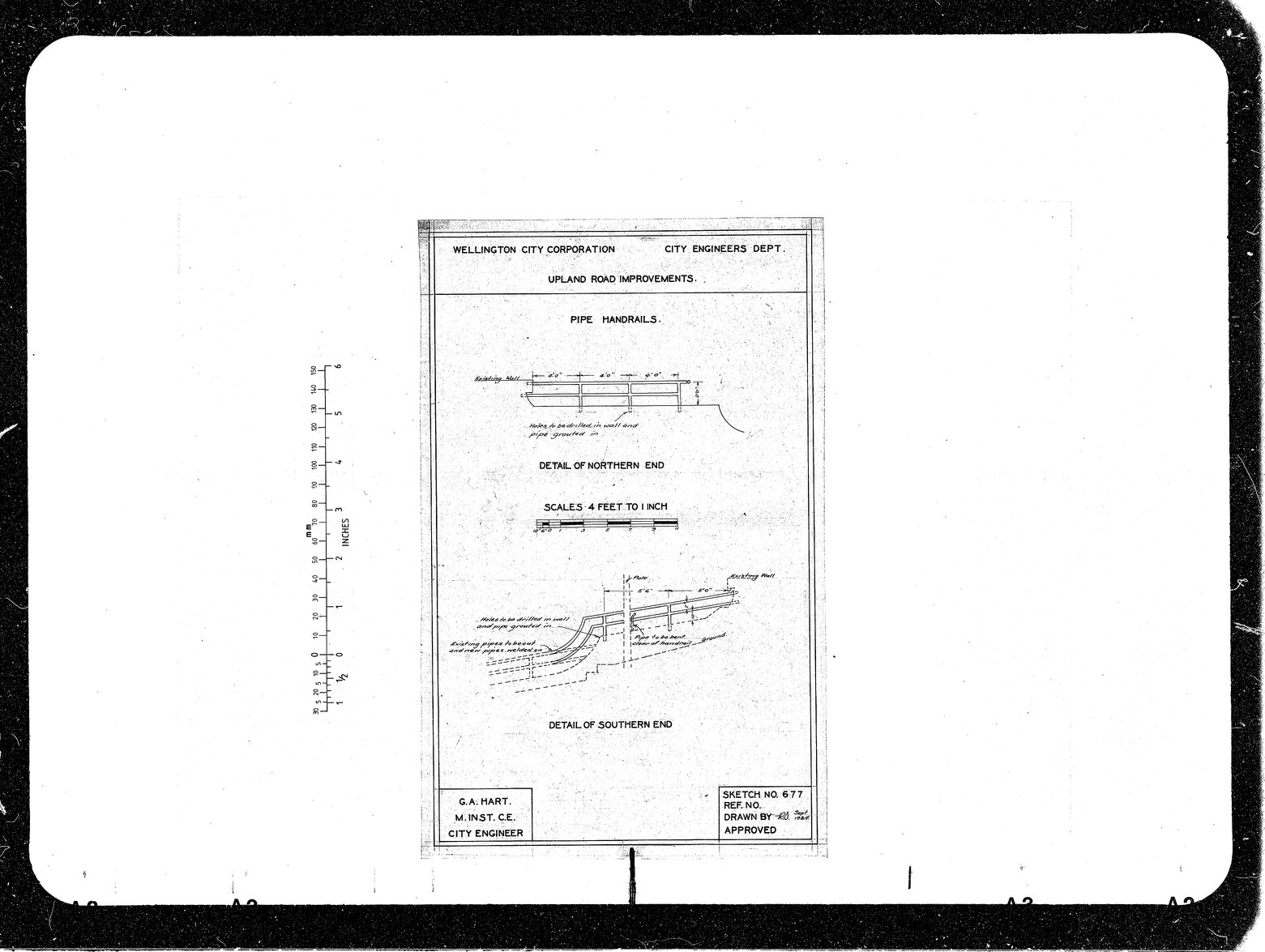 Upland Road Improvements Handrails