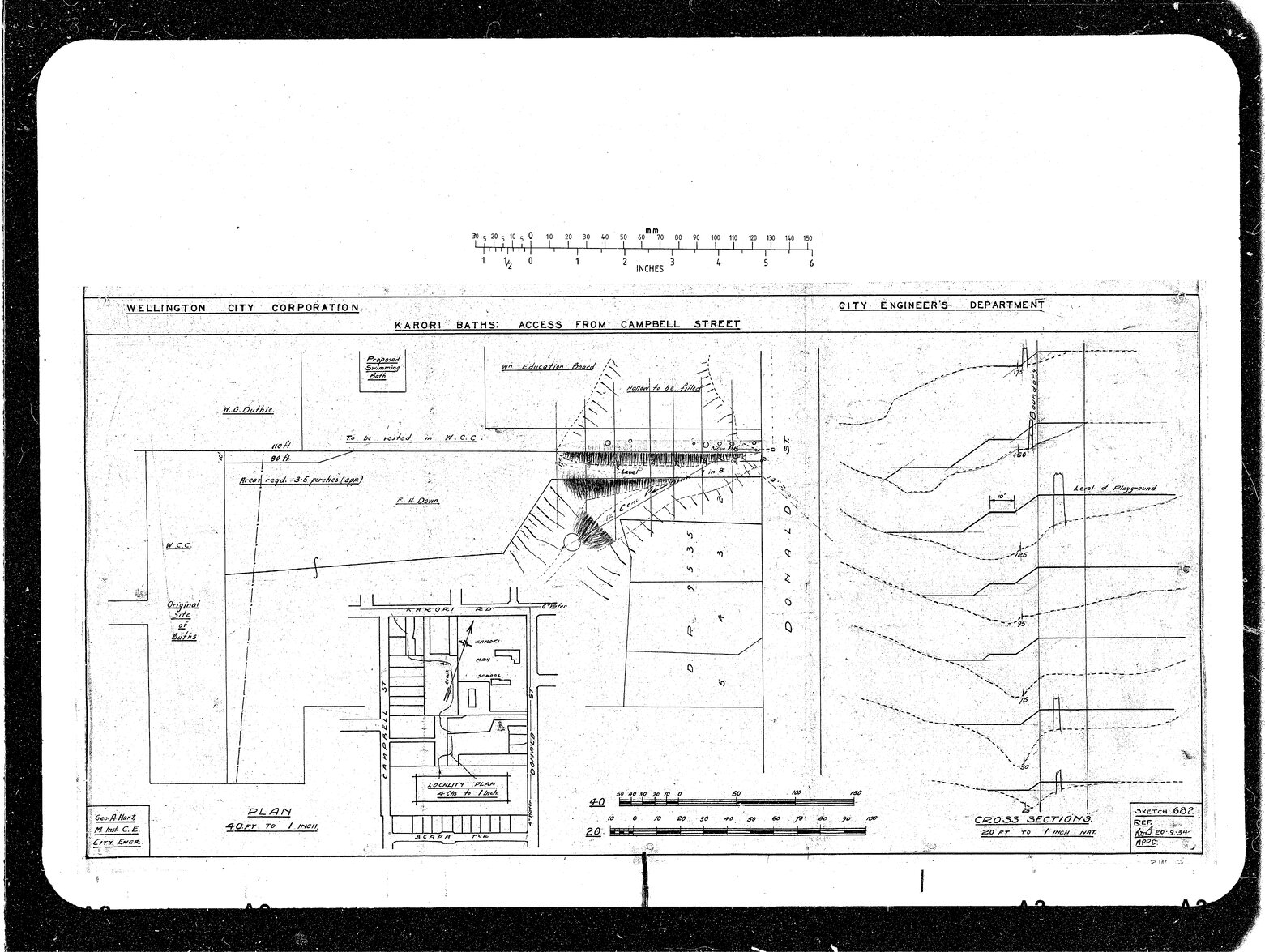 Karori Baths Access, Campbell Street