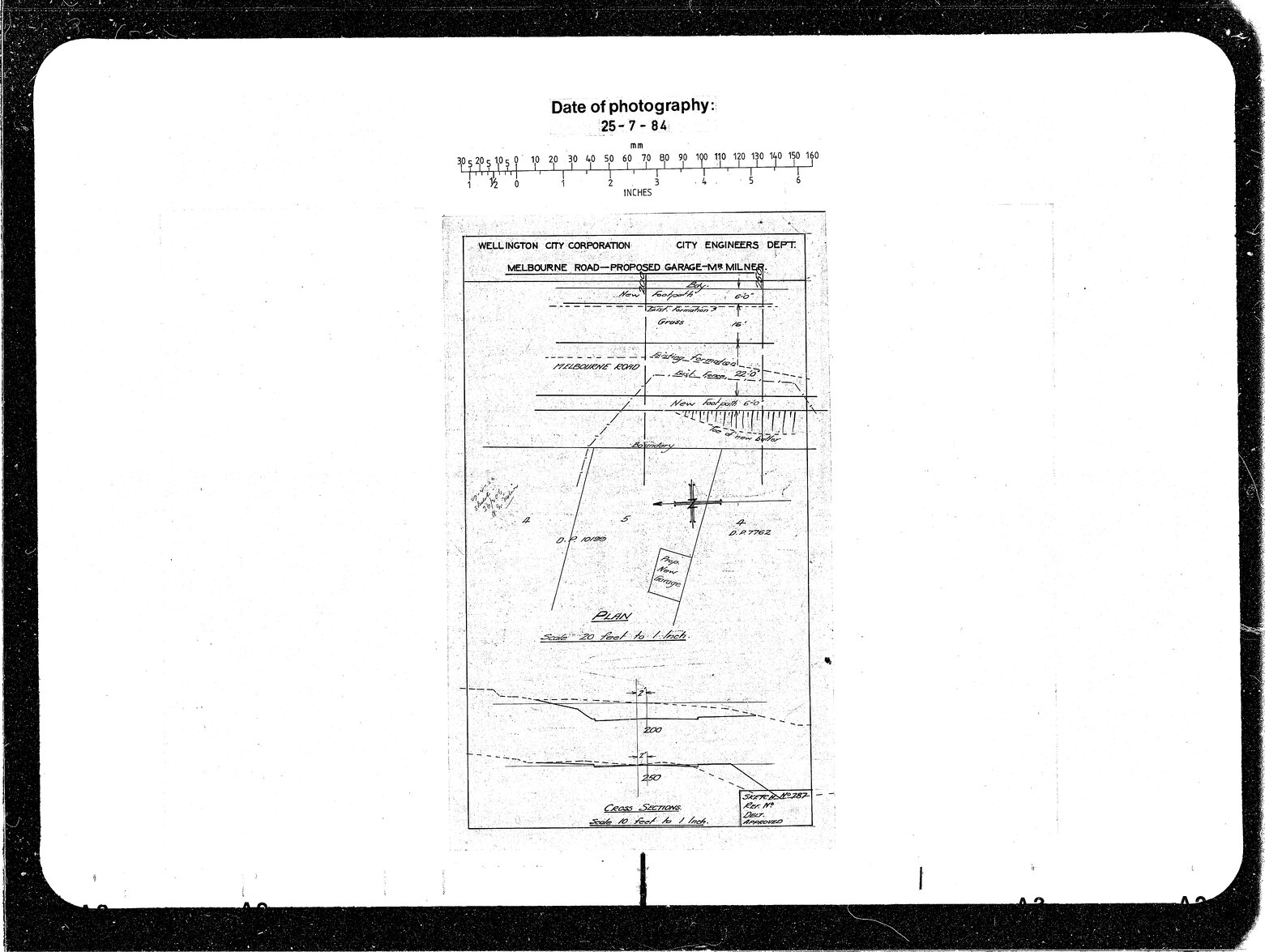 Melbourne Road, Proposed Garage, Milner