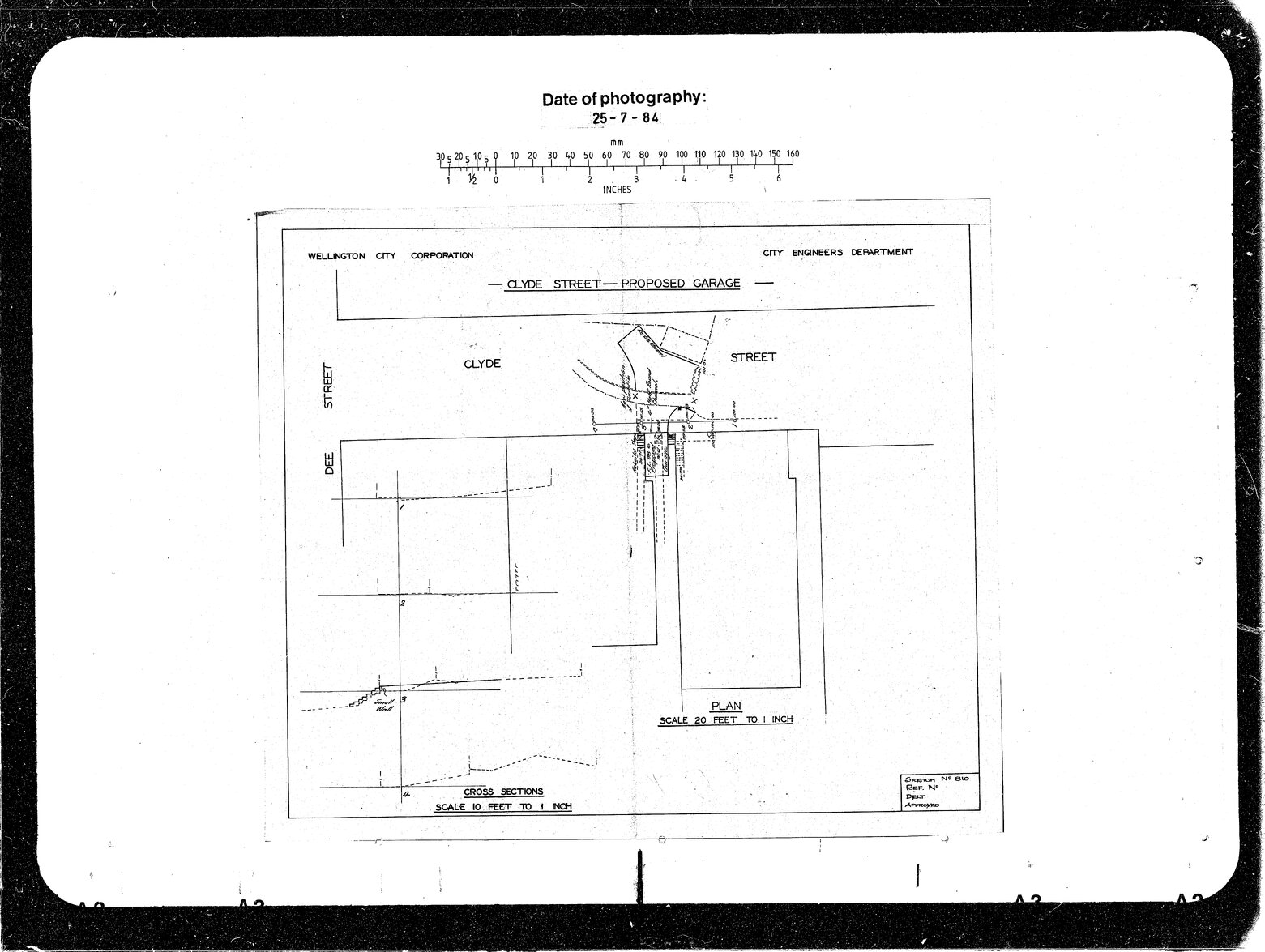 Clyde Street, Proposed Garage