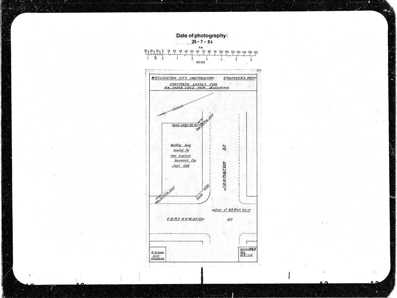 Featherston Street, New Zealand Insurance Back