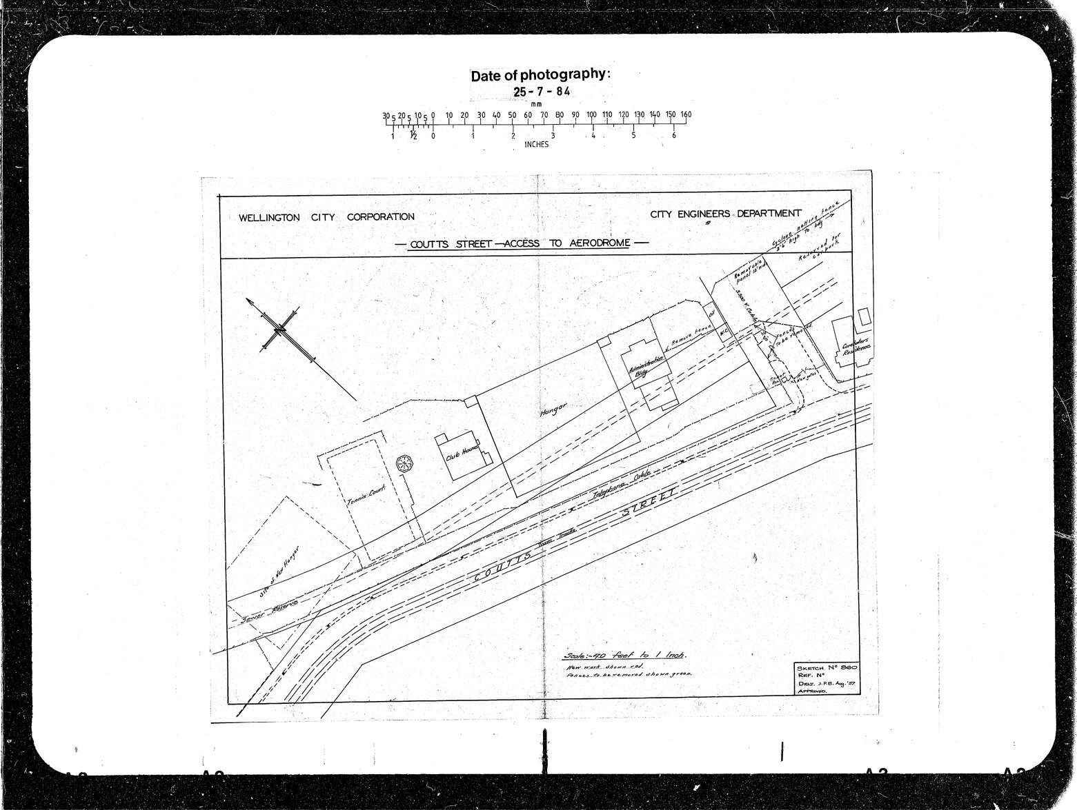 Coutts Street Frontage, Access Aerodrome