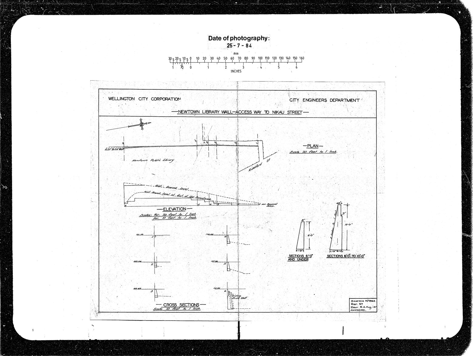 Nikau Avenue Access, Newtown Library Wall