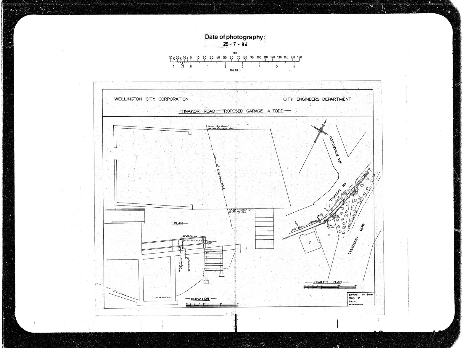 Tinakori Road, Garage, A Todd