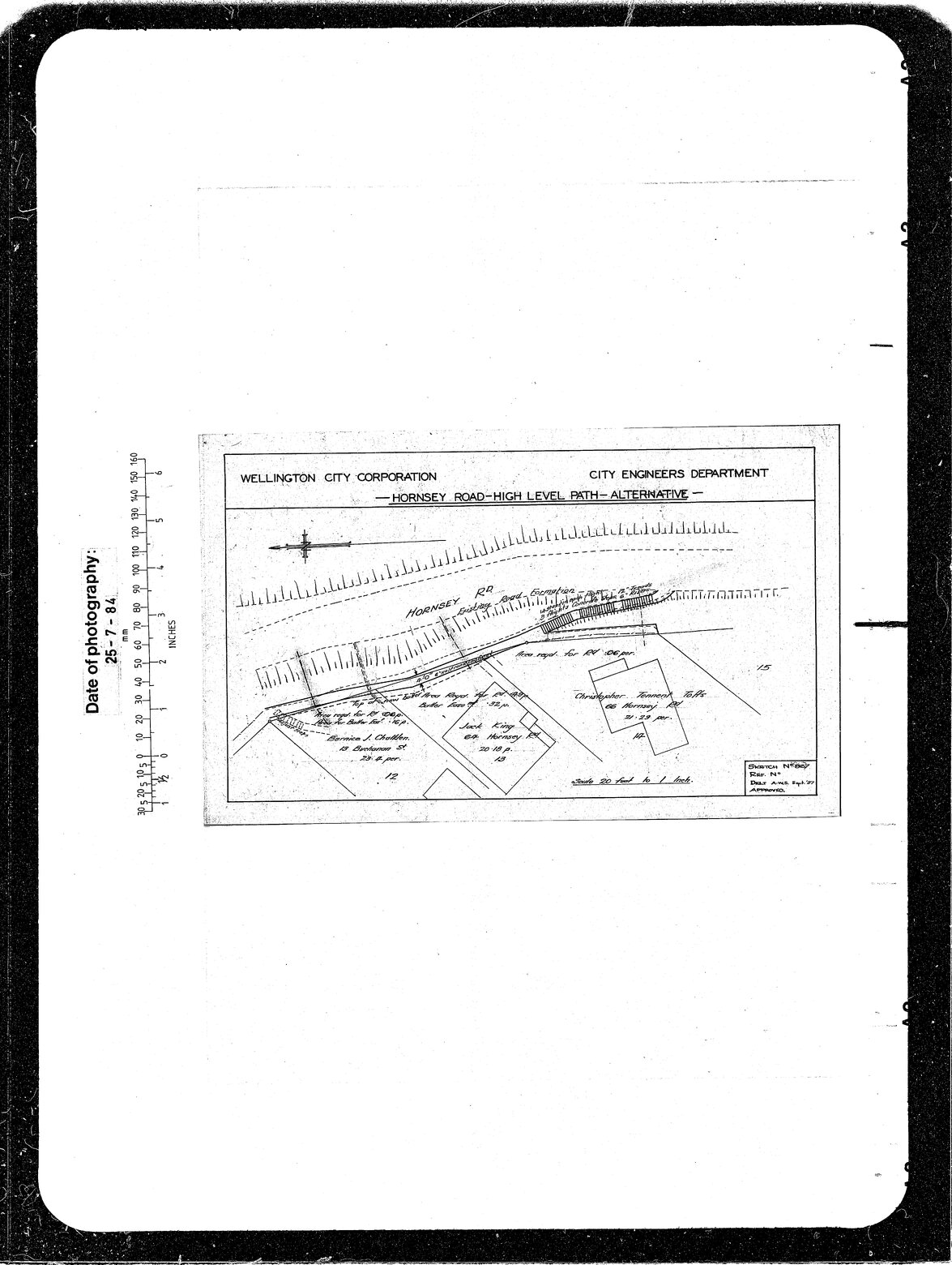 Hornsey Road, High Level Path Alternative