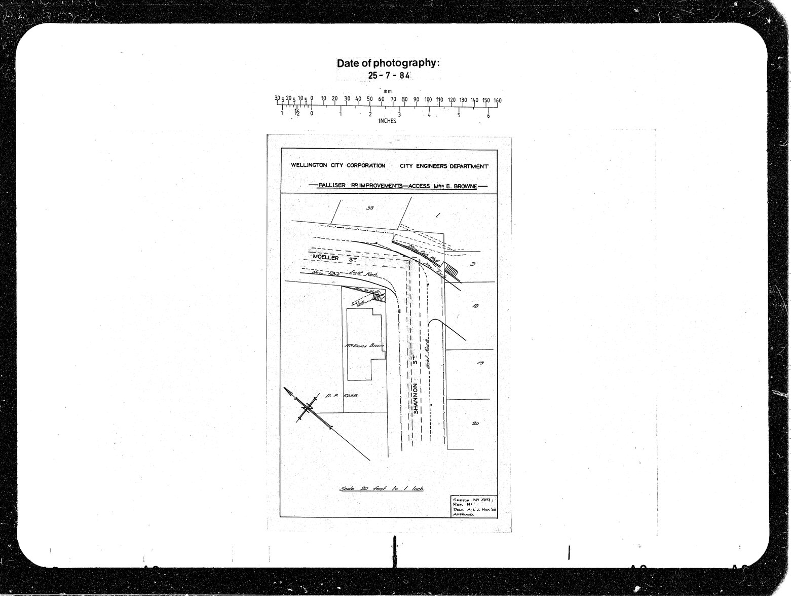 Palliser Road, Access, Mrs E Browne