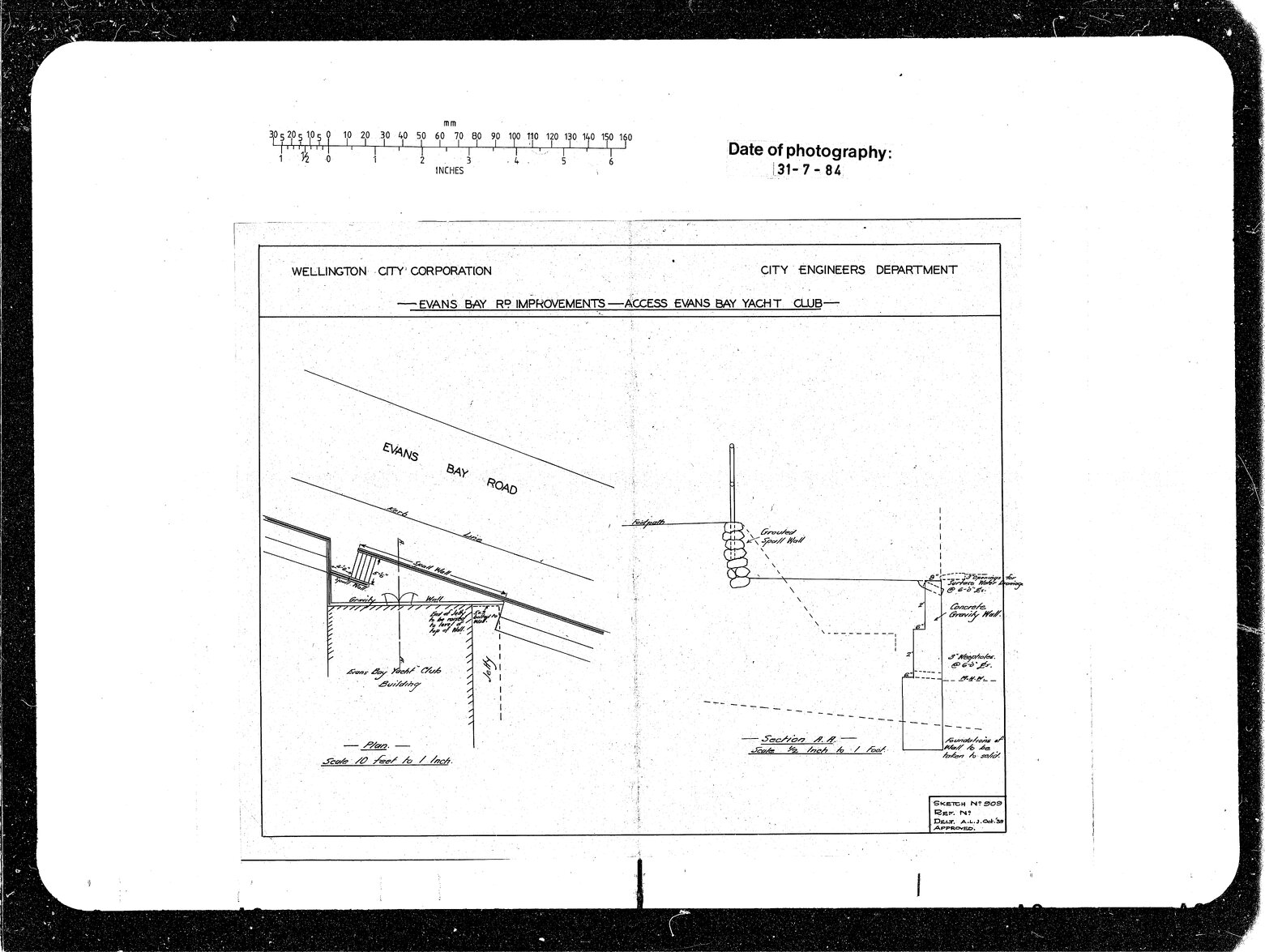 Evans Bay Road, Yacht Club Access