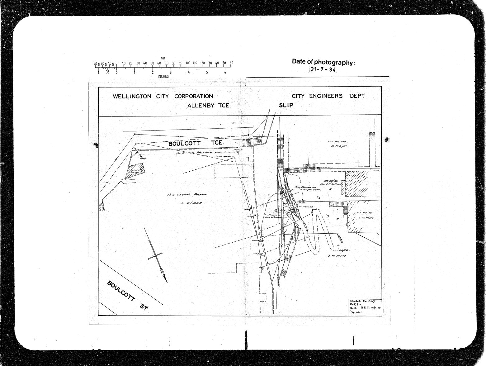 Allenby Terrace, Roman Catholic Church Slip