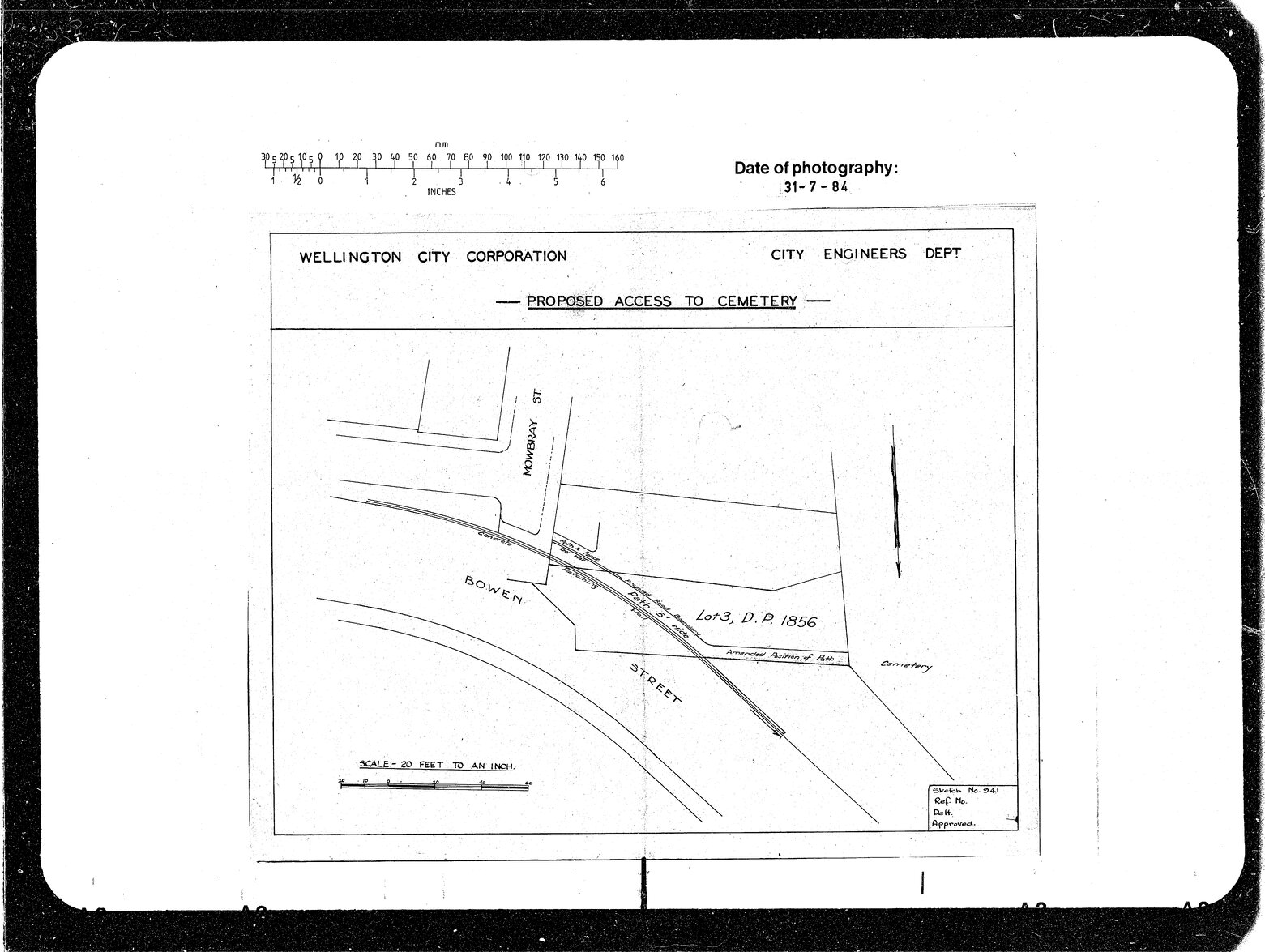 Sydney Street, Access Path to Cemetery