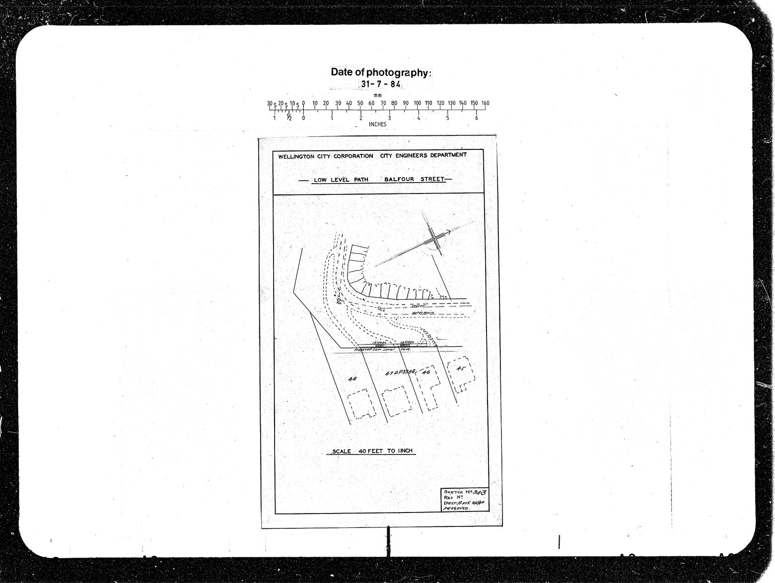 Balfour Street, Low Level Path