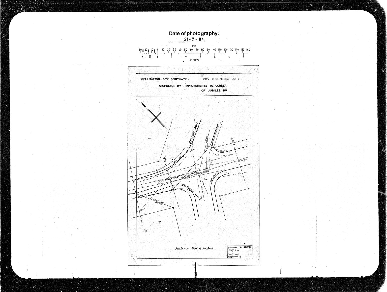 Nicholson Road, Improvements to Corner