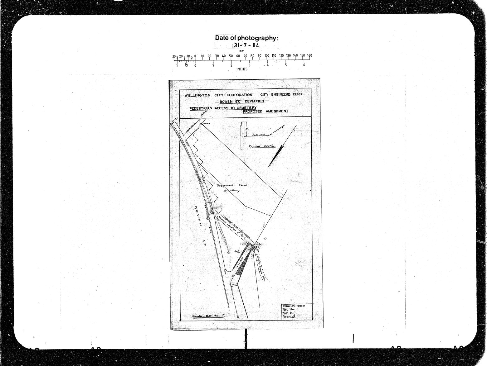 Bowen Street Deviation, Access Path