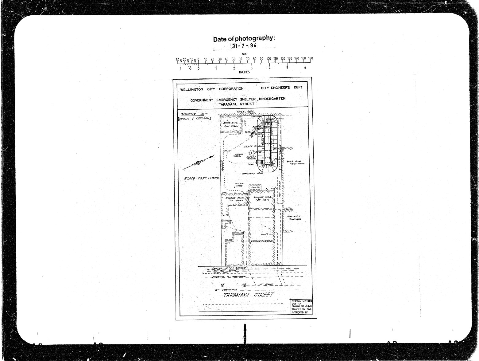Government Emergency Shelter, Kindergarten, Taranaki Street