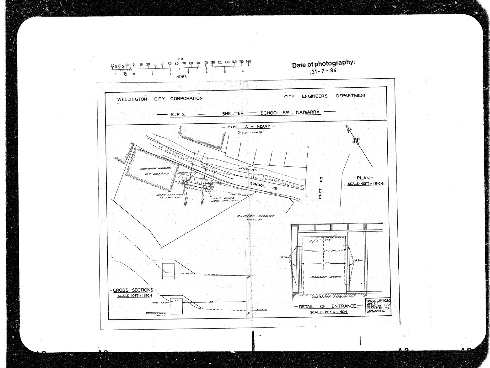 Emergency Precaution Scheme (EPS), Shelter, School Road, Kaiwarra