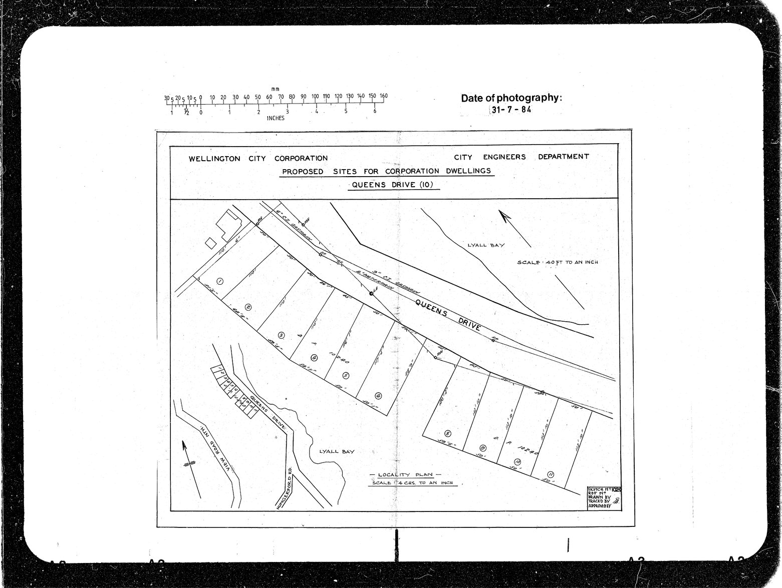 Proposed Site for Corporation Dwellings, Queens Drive
