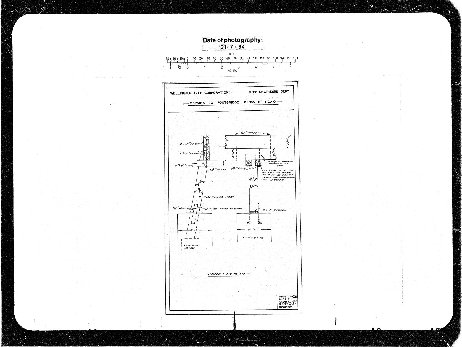Repairs to Footbridge, Kenya Street