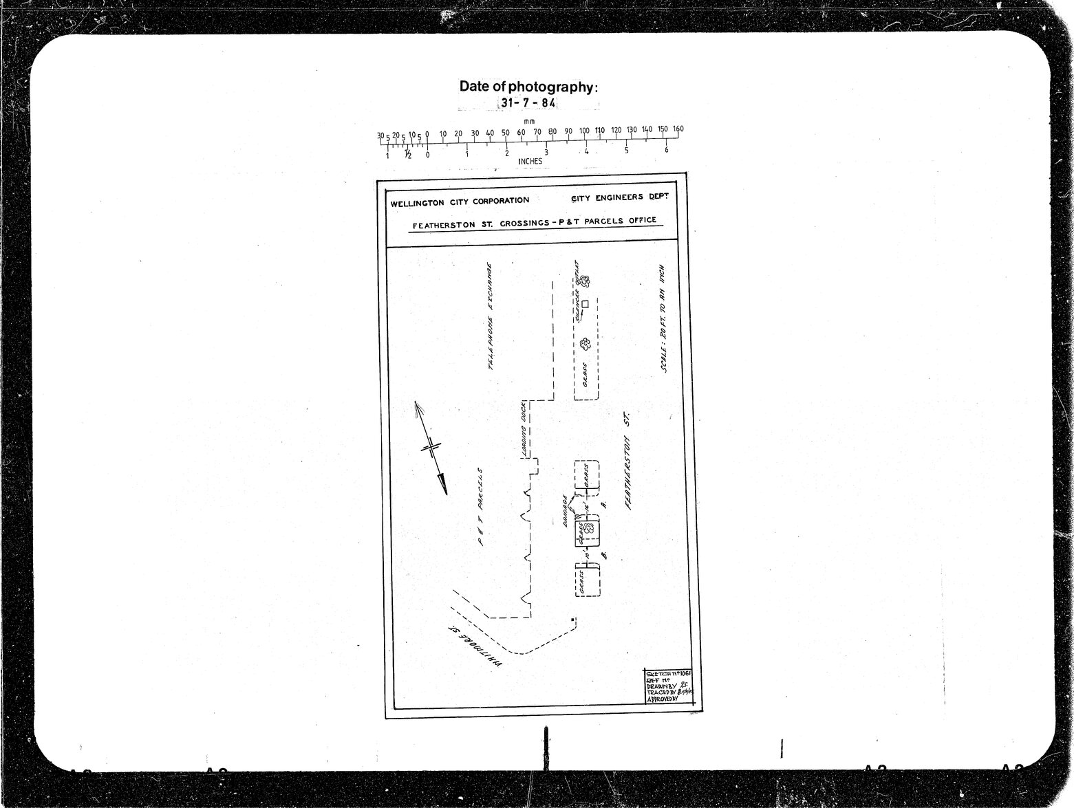 Featherston Street Adjustments to Crossings P &amp; T Parcels Office